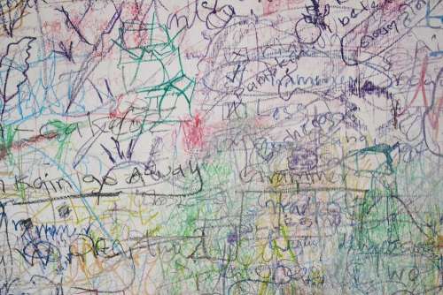Graffiti Graffiti By Children Wall Wall Drawings