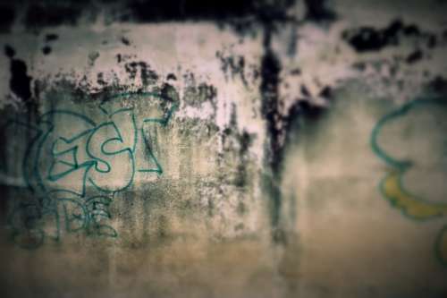 Graffiti Vandalism Urban City Wall Grunge Beige