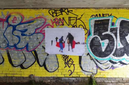 Graffiti Wall Art Texture Urban Design Street