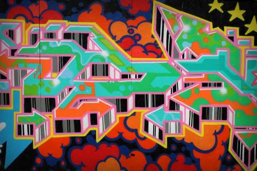 Graffiti Hamburg Wall Colorful Painting Art