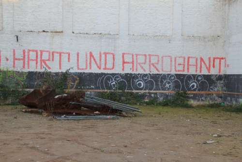 Graffiti Hard Arrogant Wall Without The Words