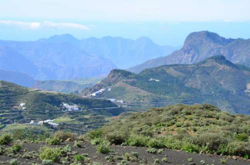 Gran Canaria Canary Islands Spain Landscape