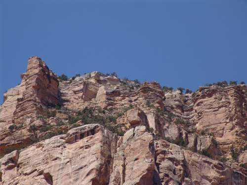 Grand Canyon Gorge Cliff Arizona Usa Nature