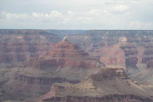 Grand Canyon Arizona Scenery Usa Landmark Rocks