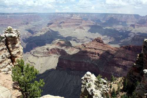 Grand Canyon Outdoor Scenery Erosion Rock