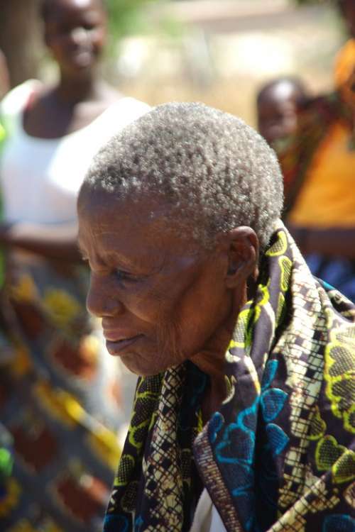 Grandmother Grandma Africa Tanzania Wisdom Silent