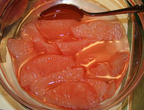 Grapefruit Sections Food Breakfast Bowl Fruit