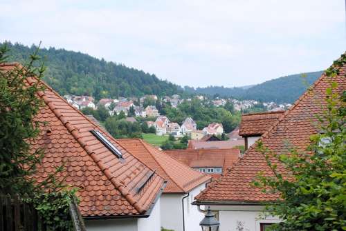 Greding Altmühl Valley Middle Ages Historical City