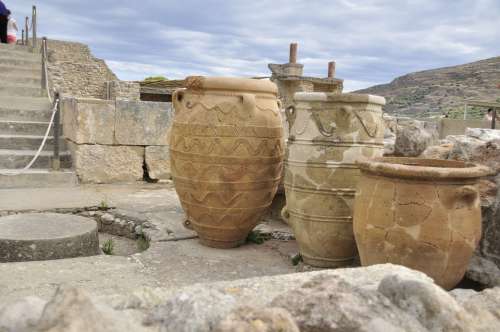 Greece Crete Knossos Holiday Travel Archaeology