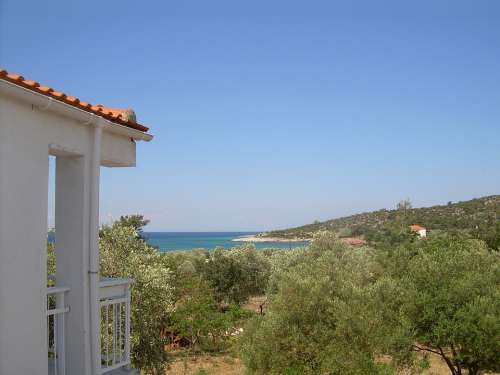 Greece Thassos Sea Coast Sea View