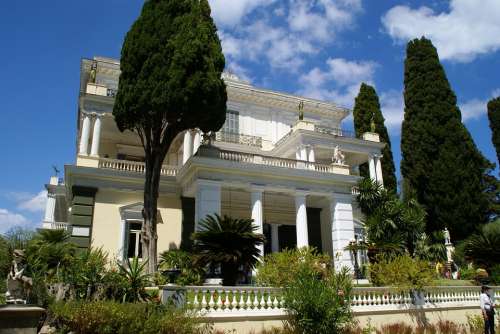 Greece Corfu Sissi Palace Achilleion