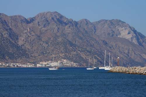 Greece Boats Port Island Kos Marine