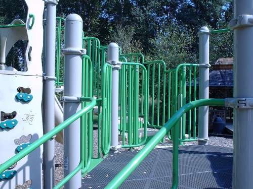 Green Playground Childhood Fun