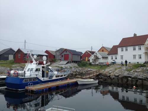 Grip Norway Island Boats Sea The Coastal