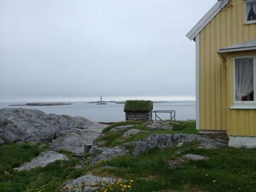 Grip Norway Island Sea Light Lighthouse Lantern