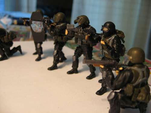 Group Alpha Toy Soldiers Plastic