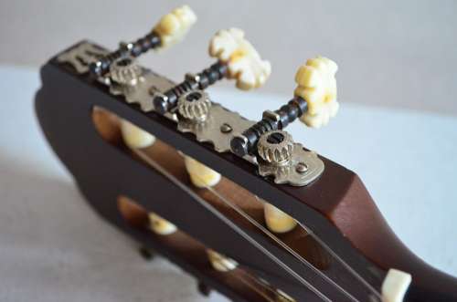 Guitar Music Instrument Close Up