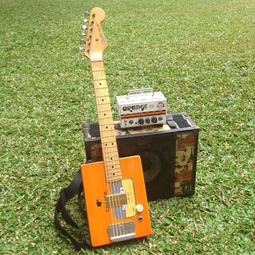 Guitar Amplifier Speaker Cabinet Park Grass