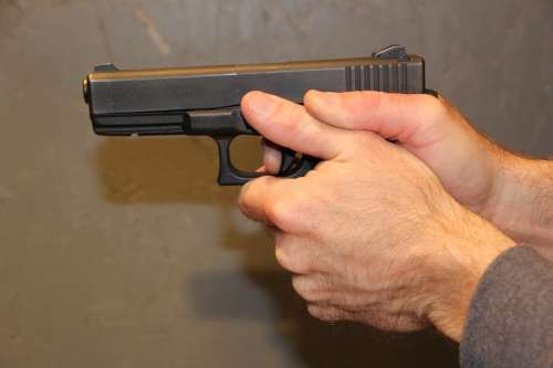 Gunpoint Handgun Firearm Pistol Arms Weapon Gun