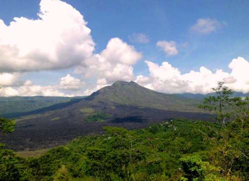 Gunung Batur Kitamani Bali Indonesia Mountain