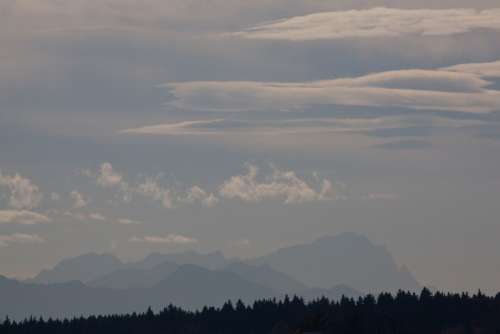 Hair Dryer Landscape Mountains Alpine Upper Bavaria