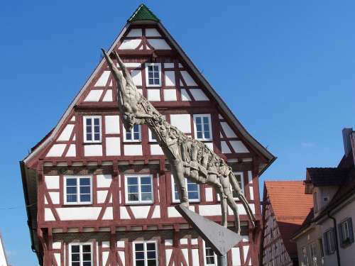 Half-Timber House Germany Building Architecture