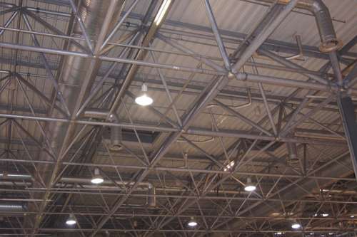 Hall Scaffold Steel Steel Structure Architecture