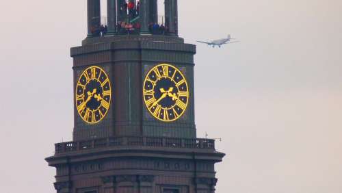 Hamburg St Michaelis Steeple Clock Michel