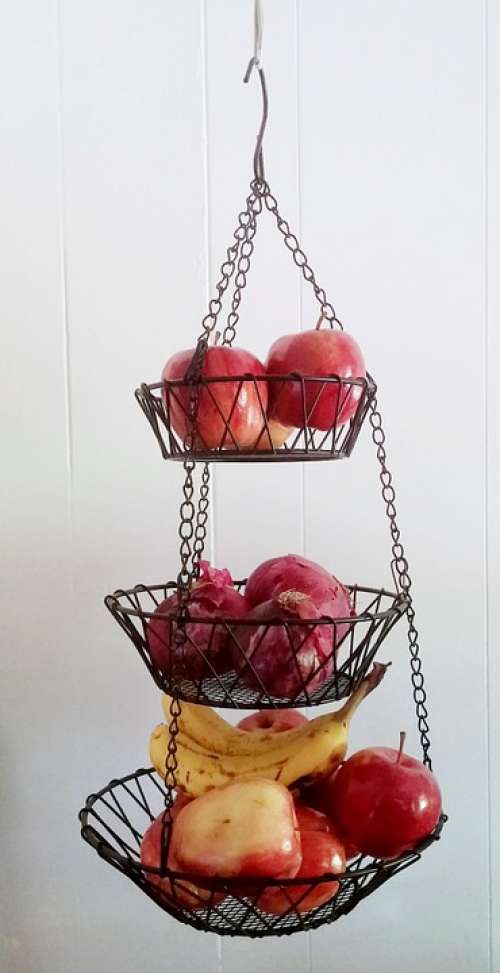 Hanging Basket Wire Basket Basket Fruit Basket