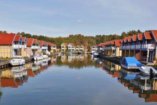 Harbor Village Rheinsberg Settlement Docks