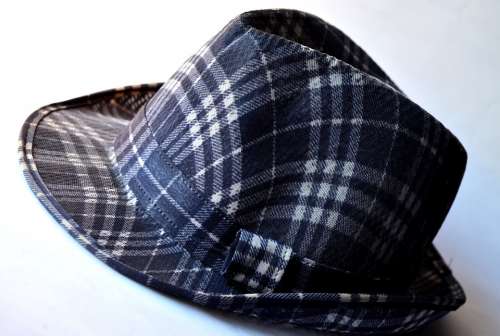 Hat Fashion Checkered Headwear Fashionable
