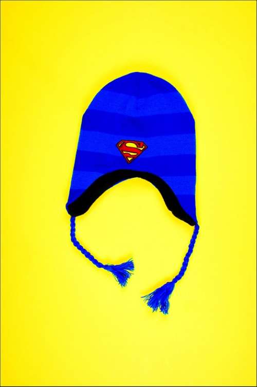 Hat Blue Yellow Superman Young Lifestyle