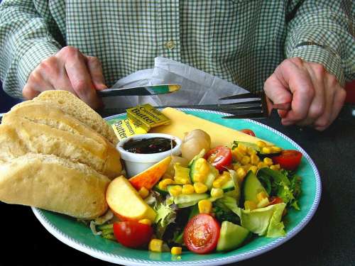 Healthy Eating Salad Food Nurtition Health