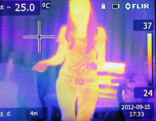 Heat Image Infrared Thermogram Thermographic