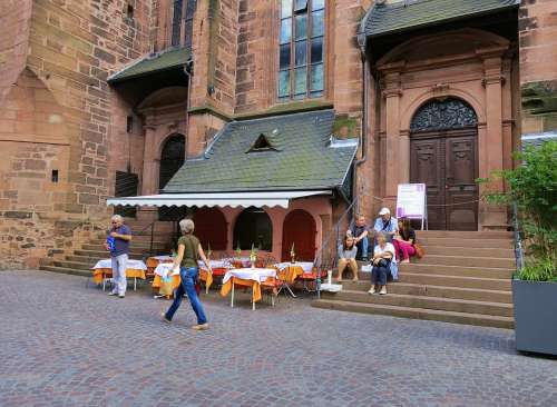 Heidelberg Historic Center Stadtmitte Cathedral