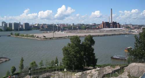 Helsinki Korkeasaari Observation Tower Landscape