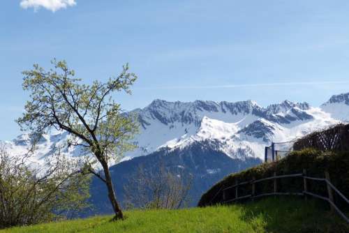 High Tauern Mountains Alpine Austria