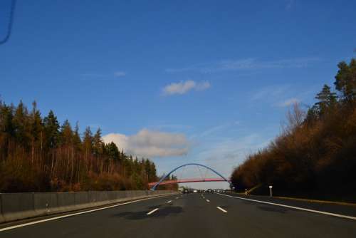 Highway Overtaking Fast Lane Road Speed Traffic