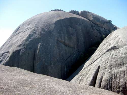 Hill Boulders Rock Rocks Paarl Paarl Rock Pearl