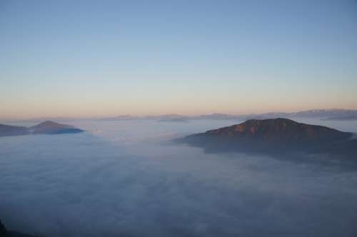 Hochlantsch Mountain Sea Of Fog