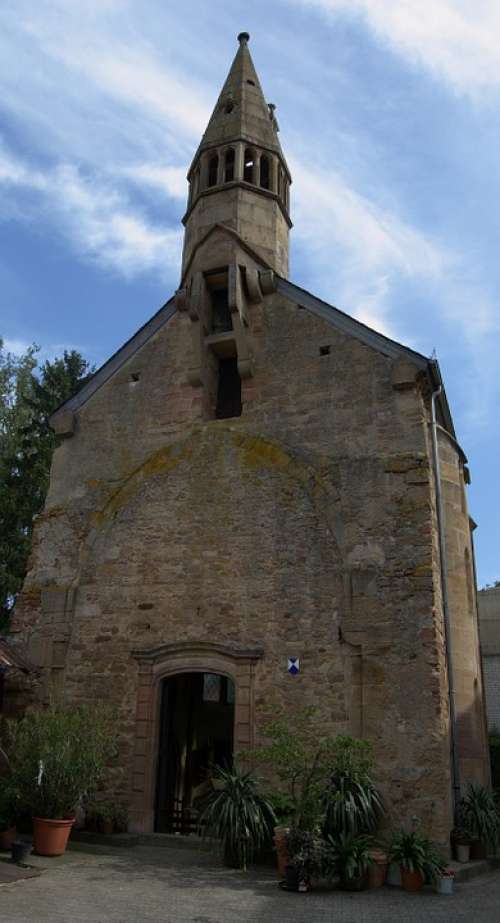 Hof Iben Church Templar Building Old Stones