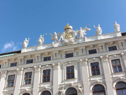 Hofburg Imperial Palace Vienna Austria Sculpture