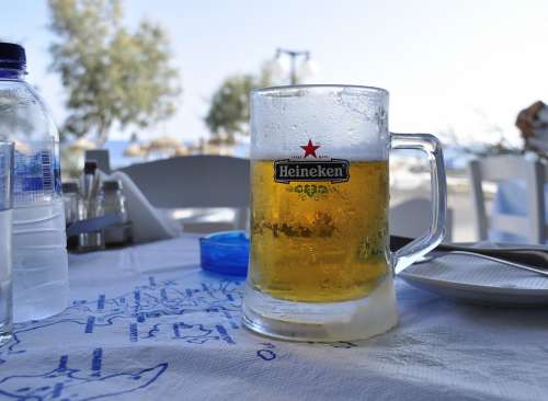 Holiday Greece Beer Beach Hot Thirst Heineken