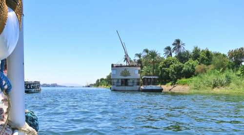 Vacations River Ship Bank Travel Boat More