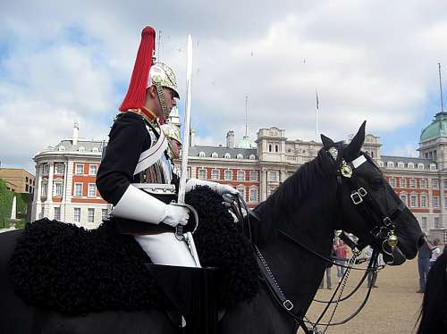 Horse Guards London English