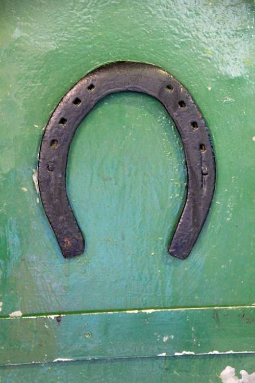 Horseshoe Green Luck