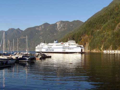Horseshoes Bay West Vancouver Park Ship