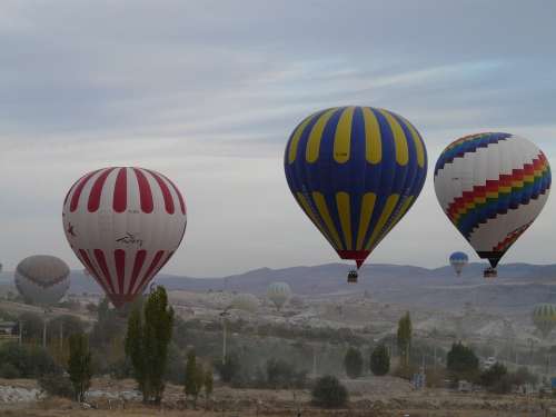 Hot Air Balloons Captive Balloons