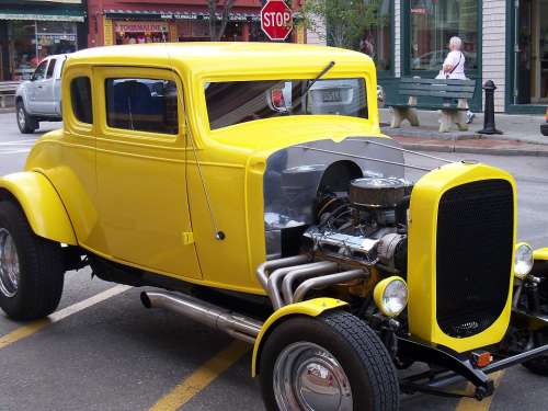 Hot Rod Hot Rods Muscle Car Street Rod Vintage Car