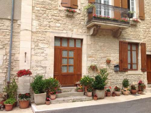 House Stone House Door Stone Residential Building